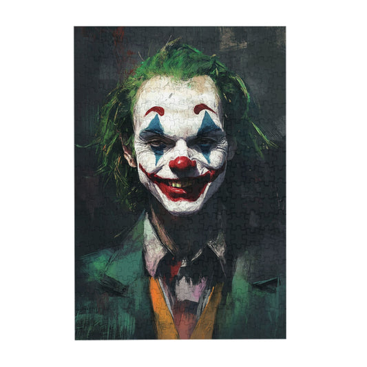 Joker Puzzle | 300 Pieces Wooden Puzzle, Classic Movie Character